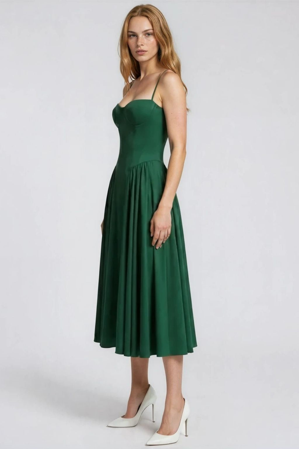 Women's Sculpting Fabric A-Line Dress